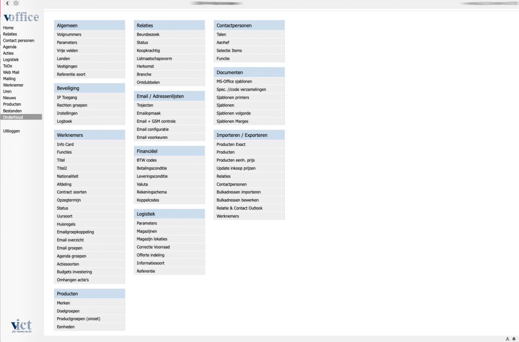 Management informatie software